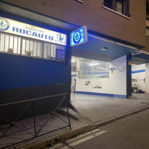 Fachada de Taller Rocauto